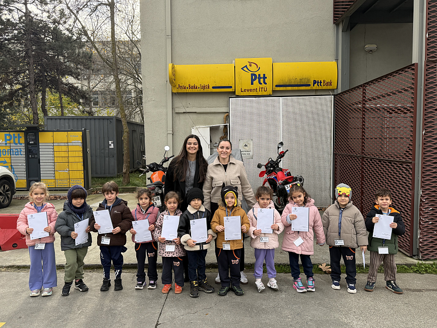 Anaokulu Öğrencilerimiz İTÜ PTT'yi Ziyaret Etti